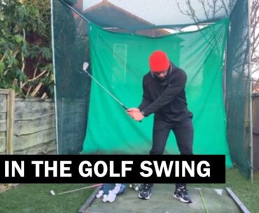 TILTS IN THE GOLF SWING