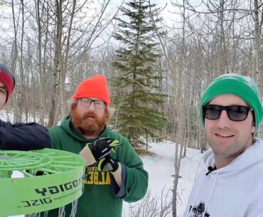 Sylvan lake's front 9 Disc golf cource!