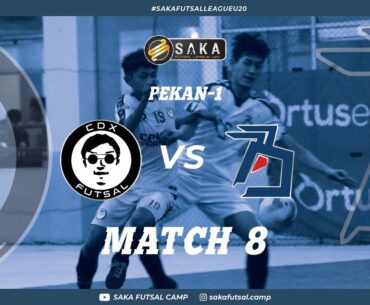 Sempat menyamakan kedudukan CDX Futsal Harus menelan kekalahan atas Semgat FC