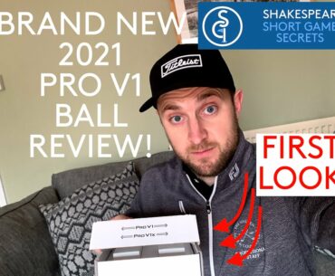 BRAND NEW 2021 TITLEIST PRO V1 BALL REVIEW