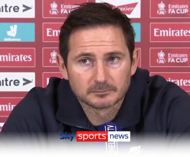 Frank Lampard gives a fiery response to criticism of his Chelsea team