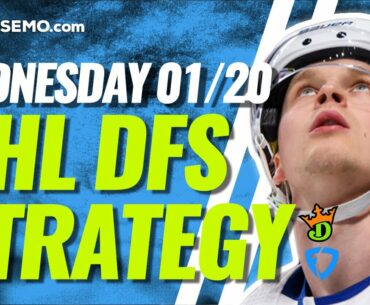 NHL DFS PICKS: DRAFTKINGS & FANDUEL DAILY FANTASY HOCKEY STRATEGY | WEDNESDAY 1/20/21