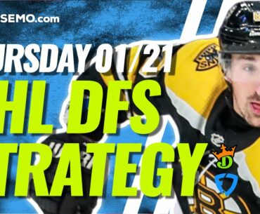 NHL DFS PICKS: DRAFTKINGS & FANDUEL DAILY FANTASY HOCKEY STRATEGY | THURSDAY 1/21/21