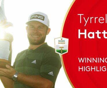 Tyrrell Hatton beats Rory McIlroy to win 2021 Abu Dhabi HSBC Championship | Final Round Highlights