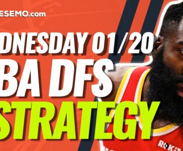 NBA DFS PICKS: DRAFTKINGS & FANDUEL DAILY FANTASY BASKETBALL STRATEGY | WEDNESDAY 1/20/21