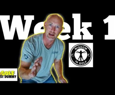 Shawn Clement's Wisdom in Golf - Week 1 Online Lesson - Golf Test Dummy