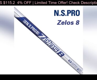 Golf club shaft NS PRO ZELOS 8-axis irons 10 / hand R or S Flex golf clubs
