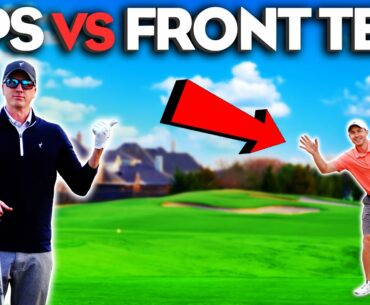 I Play The Tips Vs Bradly Playing The Front Tees Who Wins?!