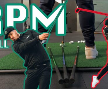 Indoor Golf Swing Work - Spine Angle!