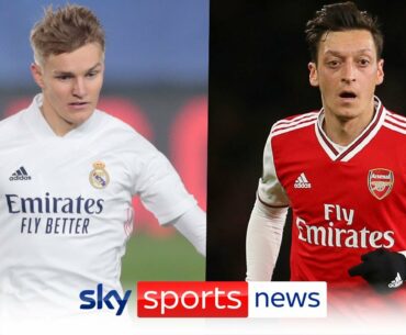 Arsenal agree a deal for Martin Odegaard as Mesut Ozil completes his move to Fenerbahce