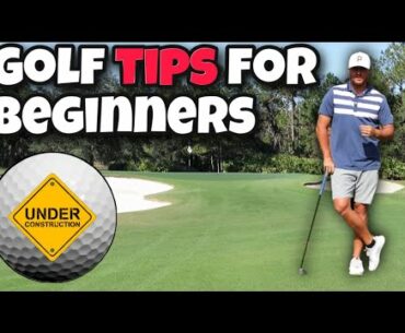 Coach Rusty's Tips For Beginner Golfers!