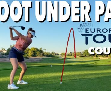 CAN WE BREAK PAR ON A EUROPEAN TOUR GOLF COURSE? TEXAS SCRAMBLE CHALLENGE 3 PROFESSIONAL GOLFERS