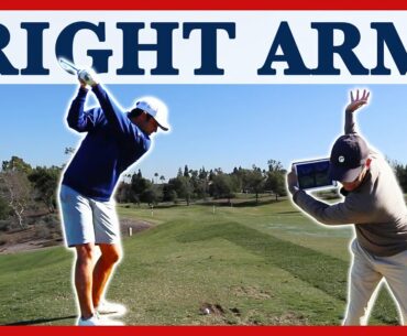 Right Arm In Golf Swing - Connection Drills