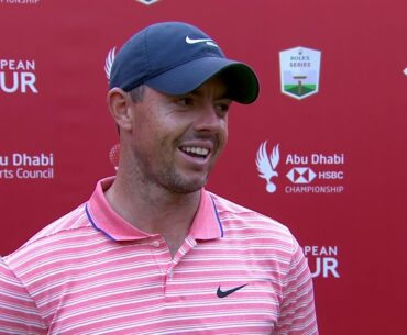Rory McIlroy: Day 3 Quotes English Abu Dhabi HSBC Championship