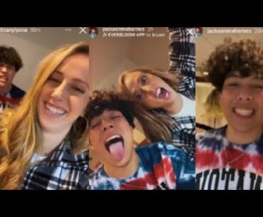 Brittney Matthews & Jackson Mahomes GO CRAZY after the CHIEFS Beat the Bills!