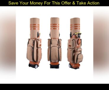 #Best Multifunctional Golf Sport Package Bags Wheels Men's Golf Standard Bag Professional Ball Staf