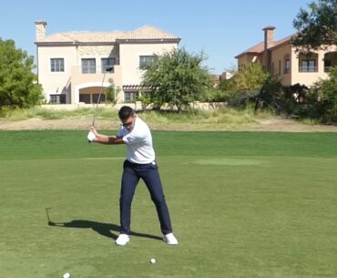 HOW TO HIT FAIRWAY WOODS - STOP TOPPING THE GOLF BALL