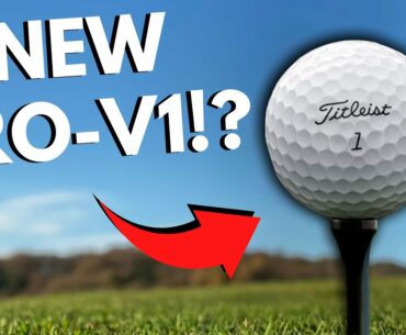 THE NEW 2021 TITLEIST PRO V1 & PRO V1x ... MORE DISTANCE?!