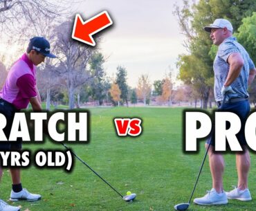 13 Year Old Scratch Golfer / Amateur vs PGA Pro | Exp Golf