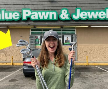 $50 PAWN SHOP GOLF CHALLENGE (Crazy Finds!)