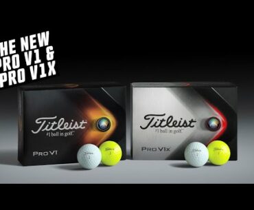 FIRST HIT: 2021 TItleist Pro V1 / Pro V1X /Pro V1X Left Dash