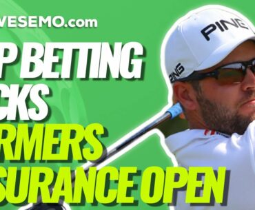 2021 FARMERS INSURANCE OPEN TOP-5 BEST BETS | Golf Betting Picks