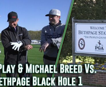 Fore Play Plays The First Hole At Bethpage Black with Michael Breed