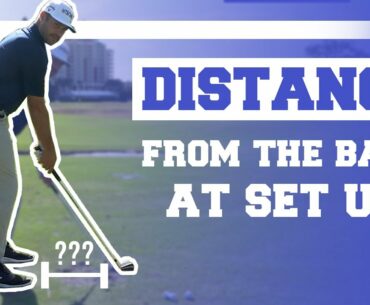 Golf Set Up: How Far Should You Stand From The Ball