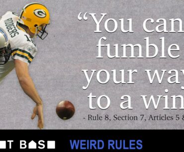 “The Holy Roller” was brilliantly idiotic and the NFL said never again | Weird Rules