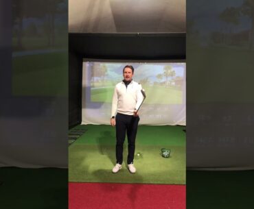 Cack & Stack - hold the club with your left hand low to hit longer straighter shots