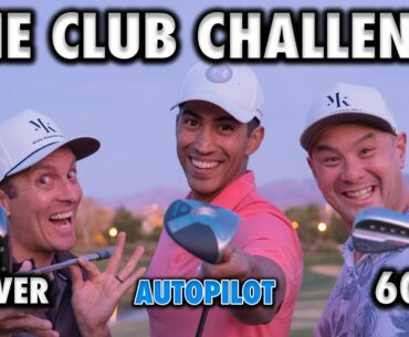 Team One Club Challenge! | 3 Man Scramble! | Exp Golf