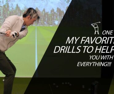 One of My Favorite Drills - Map Out Downswing Drill to Improve EVERYTHING!!!