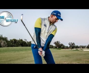 SWING THE GOLF CLUB ON A GOOD PLANE!