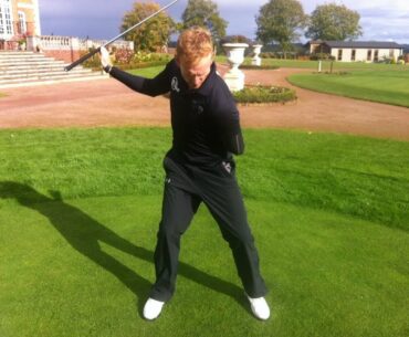 Swing The Golf Club On Plane Leadbetter Drill