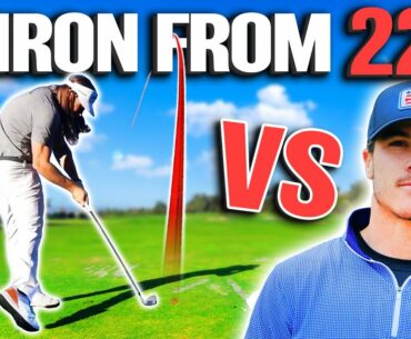 9 Hole MATCH vs. MICAH MORRIS!! (VERY Good Match!!)