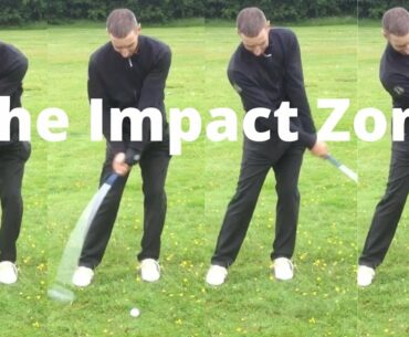 The Golf Swing impact Zone