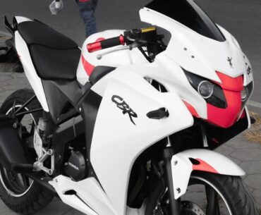 Honda CBR 250 exhaust modification