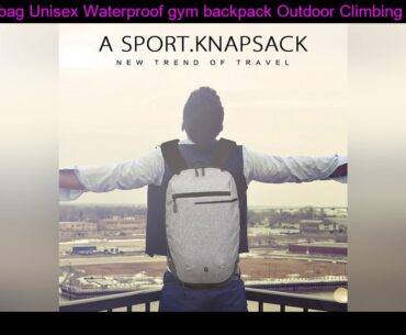New PGM bag Unisex Waterproof gym backpack Outdoor Climbing Laptop sports Multifunction Bag Shoulde