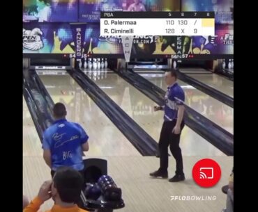 Weirdly amazing bowling messenger strike that made me giggle!