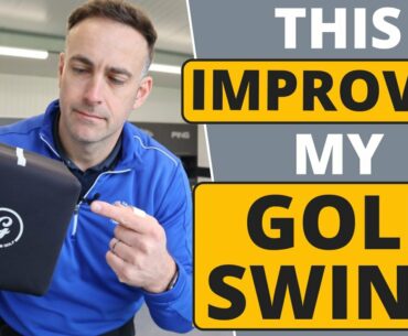 THE G-BOX IMPROVED MY GOLF SWING!