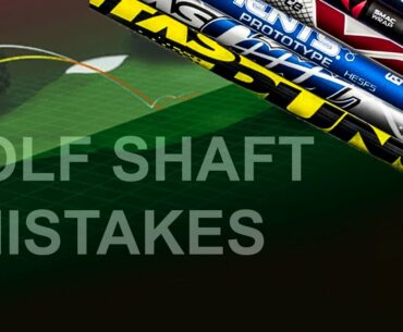 IS THIS THE BIGGEST GOLF SHAFT MISTAKE SO MANY GOLFERS MAKE