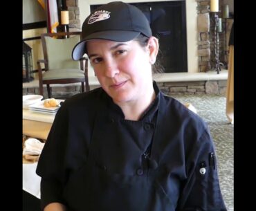 The Quarry Golf Club Sous Chef Dianna Panebianco Cooking Class