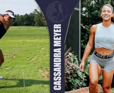 Meet World Long Drive Golf Babe Cassandra Meyer  | Golf Swing 2021