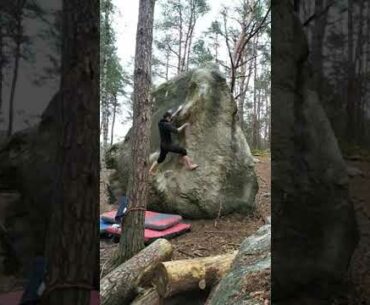 El Poussif / Dune (7a+) barefoot climbing - Isatis