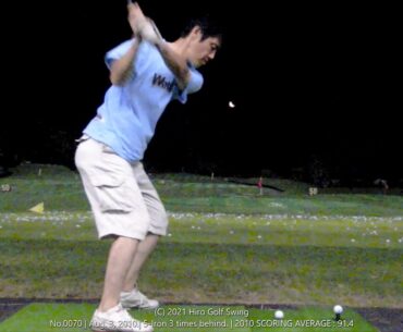 No.0070 | Aug. 3, 2010.| 5-Iron 3 times behind.