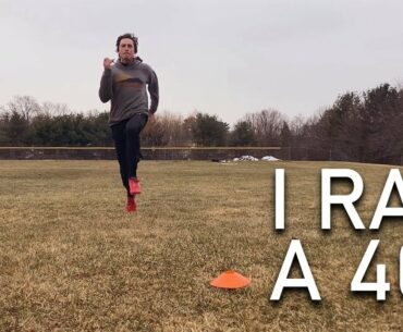 Doing a GamePoint Performance Field Workout | Hamstring Rehab