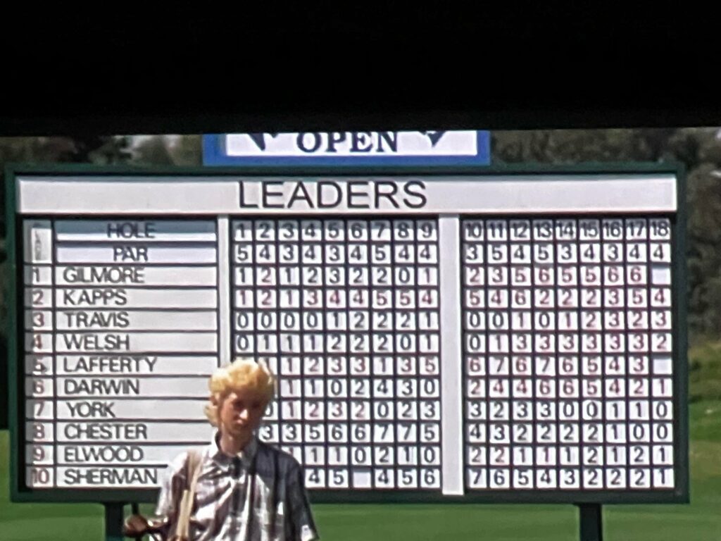 Can someone explain to me what is going on with these golf scores?