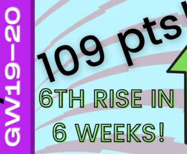 109pts in Double GW19 !! 3 more Transfers in my GW20 Fantasy Premier League Team - My FPL 2020-21