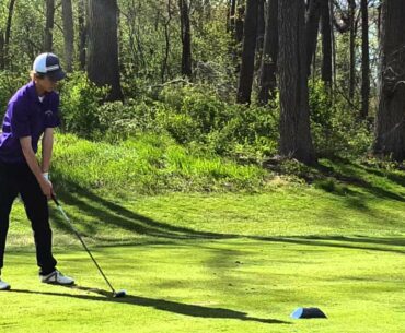 VIDEO: Colin Murphy of Waunakee tees off during the 2016 Morgan Stanley Shootout