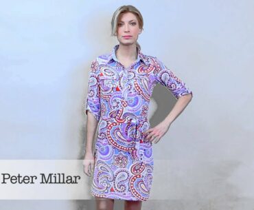 Paisley Printed Golf Dress